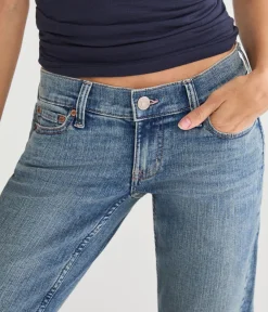 Super Low-Rise Flare Jean