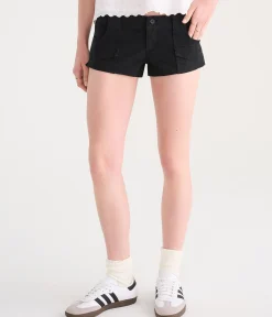 Super Low-Rise Utility Shorts