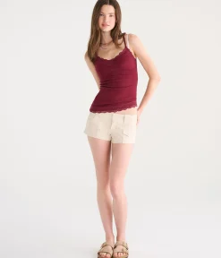 Super Low-Rise Utility Shorts