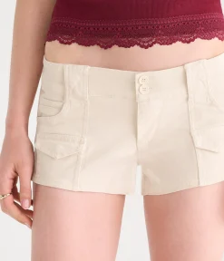 Super Low-Rise Utility Shorts