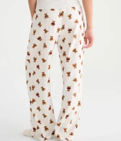 Teddy Bear Flannel Sleep Pants