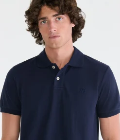 Tonal A87 Logo Piqué Polo