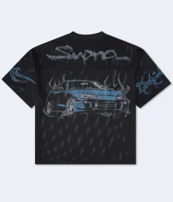 Toyota Supra Dragon V-Neck Boxy Mesh Jersey