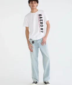 Vertical Aero 87 Bear Appliqué Graphic Tee