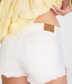 Vintage Low-Rise Denim Shorty Shorts