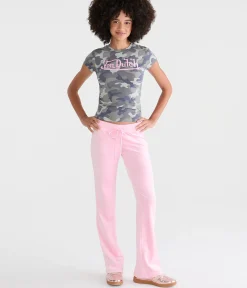 Von Dutch Camo Graphic Baby Tee