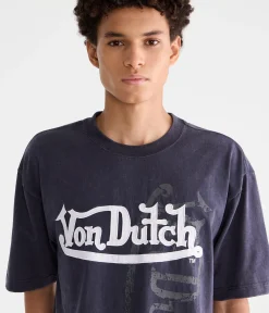 Von Dutch Echo Appliqué Graphic Tee