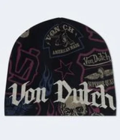 Von Dutch Graphic Beanie