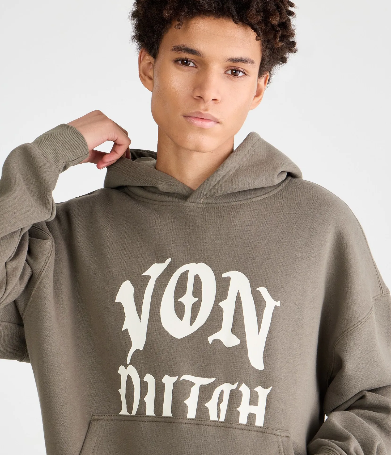 Von Dutch Tattoo Logo Pullover Hoodie