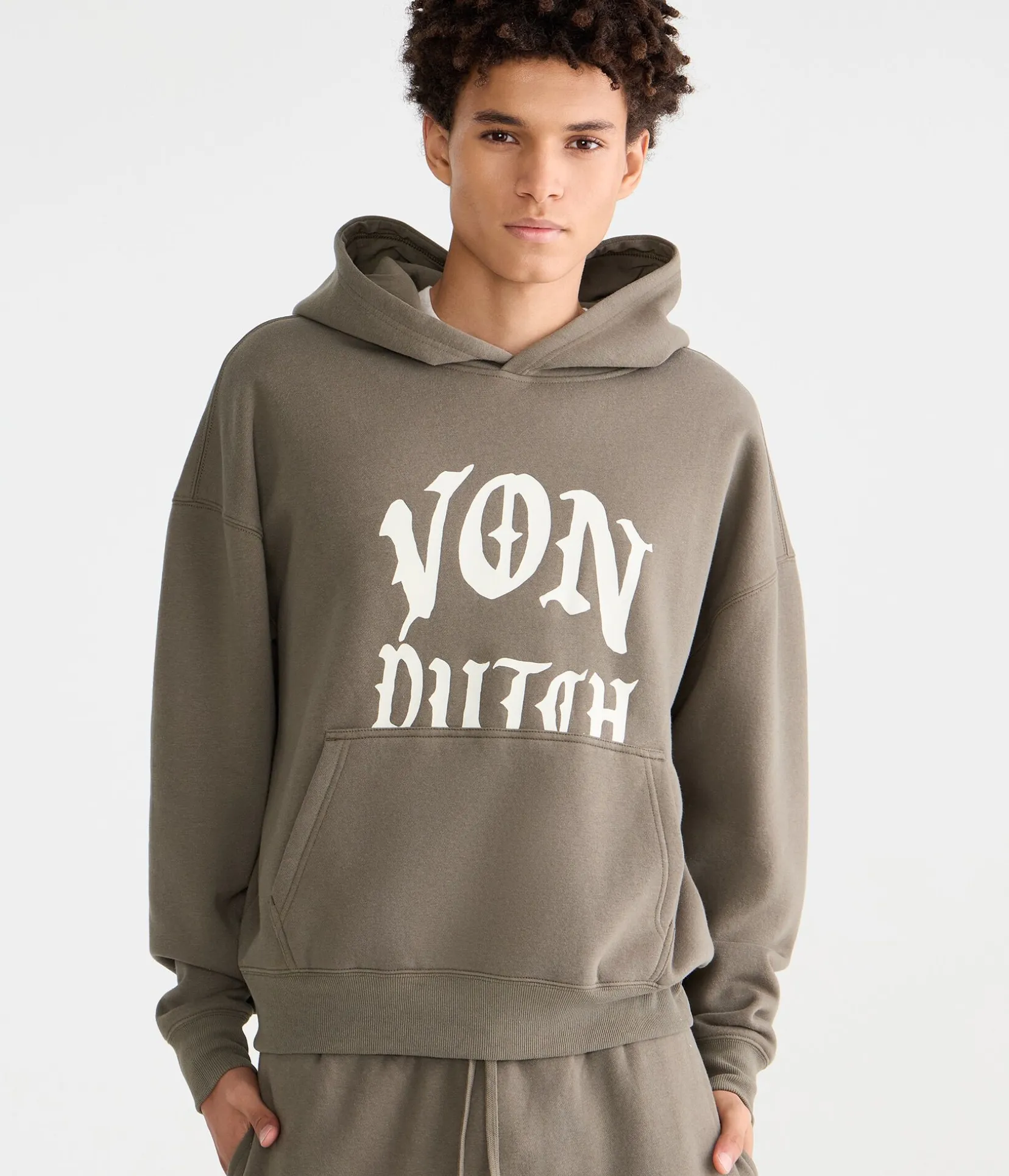 Von Dutch Tattoo Logo Pullover Hoodie