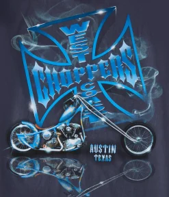 West Coast Choppers Motorcycle Relaxed Graphic Tee