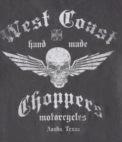 West Coast Choppers Skull Relaxed Graphic Tee