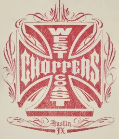 West Coast Choppers V-Neck Boxy Mesh Jersey