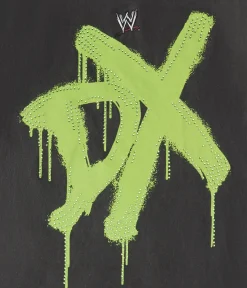 WWE D-Generation X Rhinestone Relaxed Graphic Tee